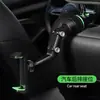Soporte para Teléfono Móvil de Coche 360 Grados Multifuncional Antivibración Navegación Espejo Retrovisor Telescópico Liberación Rápida Soporte para Teléfono Móvil