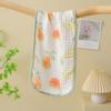 Toalla Pequeña Cuadrada de Algodón Puro, Toalla de Gasa de Alta Densidad de Seis Capas, Babero para Recién Nacidos, Toalla para Saliva, Almohada Suave y Transpirable tipo Nube para Bebés y Niños Pequeños