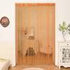 Amazon Transfronterizo Barra Recta de Plata Plana para Cortina Pantalla de Ventana Cortina con Línea Terminada Cortina de Puerta para Sala de Estar Estudio Cortina de Gasa Divisoria Decorativa