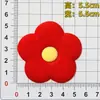 Goma Blanda de PVC Flores de Dibujos Animados Coloridas Accesorios para Fundas de Teléfono Móvil Bolsas Ropa Zapatos Accesorios Parches Decoraciones Colección