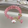 Pulsera de Cristal de Sirena Mori Dulce Super Hada Nueva Diseño Nicho Ins para Mujer Pulsera DIY para Novia Estudiante Combinable