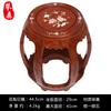 Alas de pollo de pie taburete de tambor de madera sofá de caoba china mesa de centro taburete bajo mesa de comedor de palisandro para el hogar taburete redondo madera maciza cítara