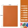 Suministro exclusivo transfronterizo de cuadernos creativos nuevos de papel encerado, agenda Amazon, cuadernos de diario simples en inglés al por mayor