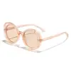 Las Nuevas Gafas de Sol Redondas con Flor Hueca de Raine Son del Mismo Estilo que las Gafas de Sol Esenciales para el Sol de Verano al Aire Libre para Mujer