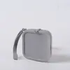 Bolsa de Armazenamento de Silicone Multifuncional Popular com Zíper Porta-Moedas Porta-Batom Porta-Cartão Conveniente Bolsa para Chaves Bolsa para Armazenamento de Fones de Ouvido