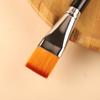 Brocha para base de una palabra brocha plana brocha para base líquida ultradelgada sin costuras que no absorbe el polvo herramientas de belleza pincel de maquillaje Cangzhou