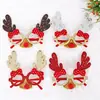 Nuevas gafas decorativas navideñas para adultos y niños, regalo de Navidad, suministros para fiestas, marcos de gafas creativos, venta al por mayor