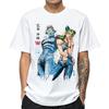 Camiseta de Manga Corta con Código Europeo Impreso de JoJo's Bizarre Adventure Disfraz para Adulto