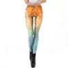 Amazon Aliexpress Calças de Yoga Estampadas Digitalmente Mais Vendidas Ajuste Slim Levanta Bumbum Leggings Ajustadas para Mulheres