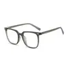 Armazón de Gafas Cuadrado Versátil de Moda Anti-Luz Azul Sin Receta Estilo Influencer de Xiaohongshu