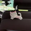 Gancho Creativo Lindo de Tela para Perro Salchicha Gato Coche Organizador de Almacenamiento para Asiento Trasero Multifuncional Gancho para Coche