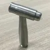 Interruptor de botón de acero inoxidable alta presión antioxidante para mujer lavadora manos libres alto flujo pistola rociadora para inodoro