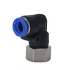 Conector Codo Neumático de Manguera de Aire Rápido de Rosca Interna Serie PLF Azul 4-01/6-01/8-01 Personalizado de Fábrica