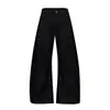 Calça Social Masculina Feminina Retro Americana Simples de Alta Qualidade com Múltiplos Botões, Corte Cleanfit, Pregas e Caimento Longo