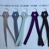 Color disponible en stock, cuerda elástica para mascarilla, cuerda para las orejas, hebilla redonda, protector solar, hebilla de ajuste antideslizante, banda elástica de 5 mm de ancho