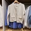 Youjia 2023 Primavera Novo Cardigan Curto Tricotado Jaqueta Jaqueta Tweed Jaqueta Pequena Fragrância Mulher 454761