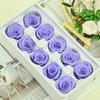 Flor mágica, flor eterna, grado B, 3-4 rosas, 10 flores secas, unicornio, regalo de San Valentín, caja, bolsa.