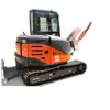 Excavadora Usada de 6.5 Toneladas 7 Toneladas Zx65Usb Excavadora Hitachi Máquina Excavadora Excavadora de Orugas Hitachi Usada