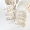 Pasador de Perlas Estilo Coreano Estilo Ins Pasador para el Cabello de Niña Estilo Carson Pinza Lateral para el Flequillo Pinza Superior Pinza de Celebridad de Internet Pinza Estilo Coreano