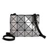 Bolso de Color Sólido 2025 Nuevo Bolso para Mujer Bolso Rombo Geométrico Bolso Cruzado Pequeño Casual Bolso de Hombro Bolso Cruzado