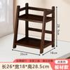 Suporte de Copos Rack de Armazenamento Suporte de Copos Trapezoidal de Rattan de Mesa Simples Multifuncional Doméstico Copo de Água Estilo Bambu Armazenamento Porta Copos