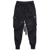 Calças de tornozelo escondidas Primavera Ins Super Hot Pants National Trendy Multi-bolso Casual Solto Moda Marca Macacão para Homens