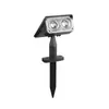 Iluminación, Luces Solares Exteriores para Patio, Luces para Baldosas de Piso de Parque, Focos para Césped, Luces de Pared para Jardín, Focos para Paisajismo