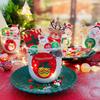 Producto con derechos de autor impresión Navidad Paleta decoración de pastel mesa de postres Taza Bobo cubierta pegatina palo para pastel