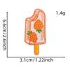 Nuevo Parche de Tela Rosa de Fresa Oso de Peluche Lindo Helado Botella de Leche Bordado por Computadora Parche Decorativo para Ropa Parche
