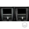 Adequado para 09-13 Ford Mustang antigo fibra de carbono modificação interior decoração volante engrenagem painel conjunto completo