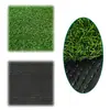 Cerca de Construção Gramado Artificial Simulação Gramado Verdejante Proteção Ambiental Parede de Grama Artificial Cerca de Gramado Plástico para Exterior Construção