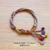 Puesto vendiendo joyería de Yiwu pulsera de cuerda colorida tejida a mano para el Festival del Bote del Dragón venta al por mayor bolsita dumplings cuerda de mano colorida