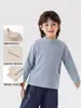 Camiseta de manga larga para niño Right Europe, top de invierno para niños mayores, ropa infantil de nuevo estilo, ropa de bebé, ropa de invierno