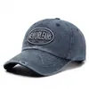 Gorra de Béisbol Rota de Mezclilla Lavada Desgastada Transfronteriza Moda Retro Versátil para Otoño e Invierno Gorra de Pico Suave Sombrero de Sol