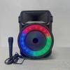 Altavoz Bluetooth nuevo, venta al por mayor, de fábrica, portátil, móvil, para exteriores, cuadrado, baile, canción K, audio inalámbrico.