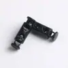 T001 hebilla de resorte hebilla de metal tope hebilla de cuerda accesorios para prendas de vestir chaqueta de plumas hebilla elástica de doble agujero reloj colgante accesorios de bricolaje