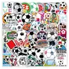 60 Adesivos de Futebol Cartoon Adesivos Abstratos para Crianças Decoração de Recompensa Caderno iPad Adesivos de Rugby Adesivos