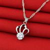 Tmall Jingdong marea nacional Corona amatista collar fabricantes mayoreo joyería coreana moda colgante mayoreo