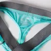 Tanga Masculina Transfronteiriça 2025 Nova Verão Seda Gelo Tanga Masculina Fresca Respirável Sexy Atacado de Roupa Íntima