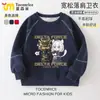 Ropa Infantil Periférico de Juego de Acción Delta Sudadera de Cuello Redondo Tops de Terciopelo para Niñas y Niños Tops de Otoño e Invierno