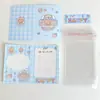 Cartón Original Fuera de Tarjeta Empaque Plegable Tarjeta Set de Tarjetas Envío Joyería Regalo Horneado Empaque de Galletas Tarjeta