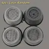 Conjunto de 4 peças de grandes bases antivibração - absorção de choque e redução de ruído, material plástico 100% durável, suporte estável para máquinas de lavar, reduz vibração e ruído