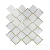 Venda Quente na Europa, América e Austrália Papel de Parede Mosaico Autoadesivo de Metal Painel de Plástico de Alumínio Restaurante Cozinha Adesivo de Parede à Prova d'Água