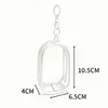 Bolsa Transparente de PVC Transfronteriza 10cm Bolsa de Almacenamiento Plegable Organizador de Cepillo de Dientes Set Portátil de Artículos de Tocador Bolsa de Lavado