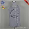 Comercio exterior exportación chaleco deportivo verano fitness running algodón puro top ajustado en forma de I camiseta casual de moda