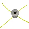 Cabeza de aluminio ranura simple cabeza de desbrozadora metal desbrozadora desbrozadora desbrozadora desbrozadora cuerda de desbrozadora línea ajuste M10 * 1.25