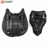 Adecuado para motocicleta Ducati 848 1098 1198 07-11 cojín delantero y trasero bolsa delantera para asiento asiento trasero de cuero