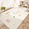Alfombrilla absorbente de tierra de diatomeas para sala de estar, lavable y limpiable con toallita, alfombrilla para el suelo de la habitación de los niños, alfombrilla para gatear, alfombrilla para el lado de la cama del dormitorio, alfombrilla para el suelo de la sala de estar
