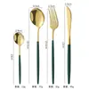 Talheres de Aço Inoxidável Amazon Transfronteiriços Portugal Conjunto de Garfo e Colher Faca Talheres de Mesa para Comida Ocidental de Hotel Faca de Bife Colher de Sobremesa