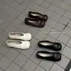 Zapatos Planos Feng Liya para Mujer 2026 Nuevos Versátiles de Deslizamiento Poco Profundo Estilo Retro Francés Mocasines de Suela Blanda
